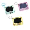 Easy To Clean ABS Plastic Miniature Doodles Keychain For Daily Use And Creative Expression Doodling Tool