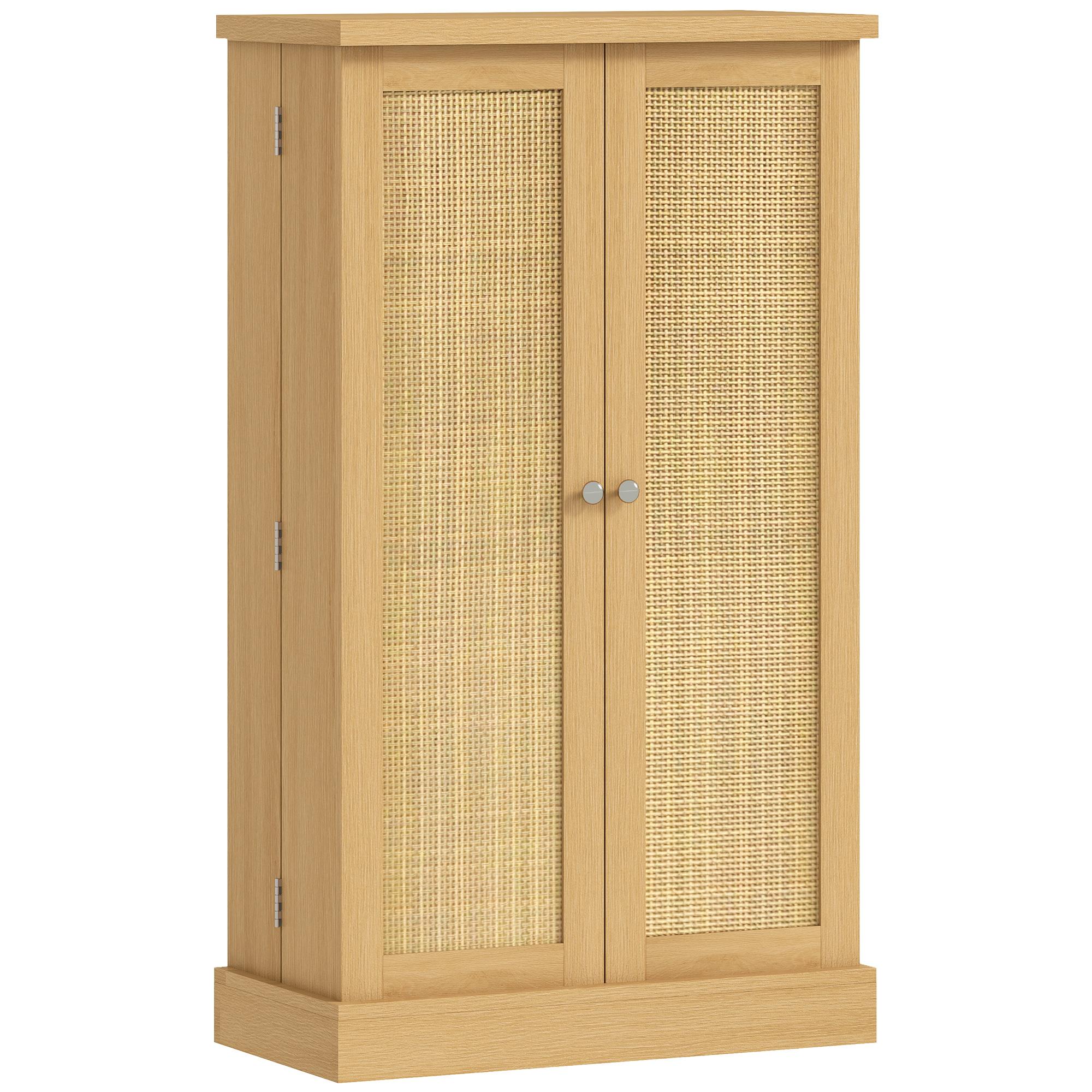 104 Cm Rattan Kitchen Cabinet With