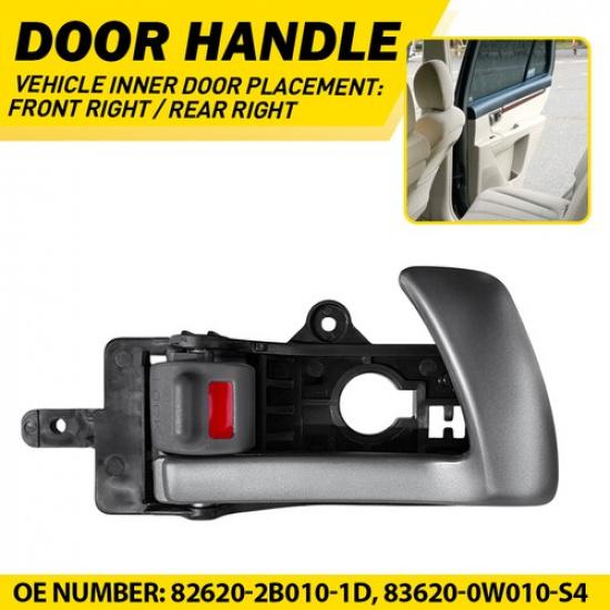 Front/Rear Interior Door Driver Handle Side For Santa Right Hyundai Fe 2007-2012