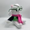 Deltarune Ralsei Jevil Lancer Plüschtier Weiches Kuscheltier Puppe Cartoon Figur Geburtstag Weihnachtsgeschenk Dekoration