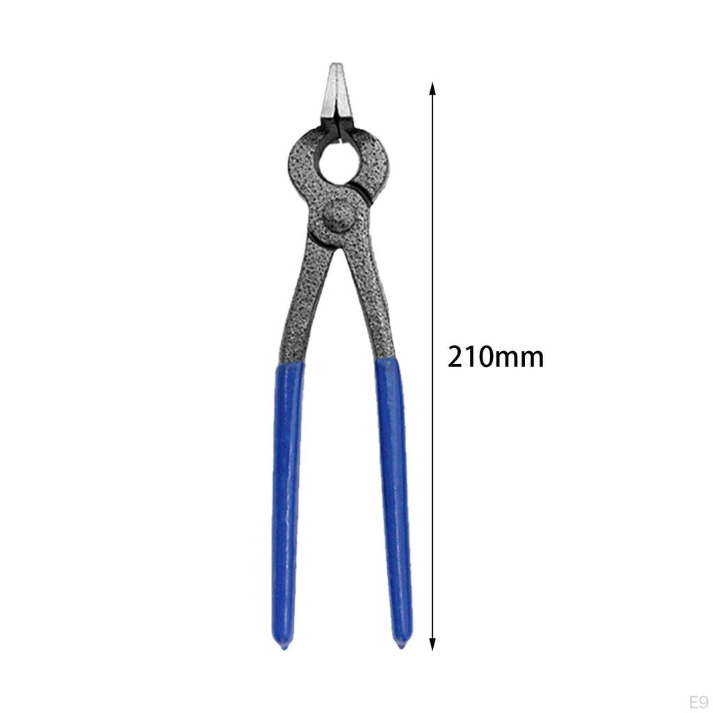 Leather Clamp Plier Flat Pliers DIY Hand Tools Bend Head Bag Making