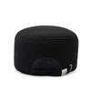 Men's Autumn Winter Hat Warm Cap Middle-Aged and Elderly Winter Ear Protection Flat Cap Outdoor Velvet Thick Cotton Cap