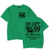Faith Based TShirt for Unisex Unisex He Left The 99 To Find Me Graphic Tee Religious Faith Gift for Christian Short Sleeve Tshirt