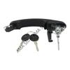 X7JF Car Exterior Door Handle Lock with 2 Keys for MK3 Automotive Accessories