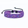 Ethnic Style Handmade Woven Cotton Linen Wristband Bracelet