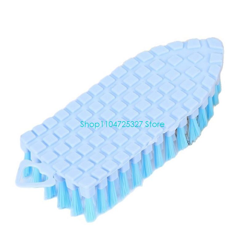 D8KF 3Pcs Curved Gentle Bristles Cleaning Brush Assorted Color For Corner Scrub Tool