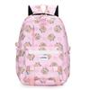 Cartoon Print Student Schoolbag Women's Lightweight Large Capacity Backpack
