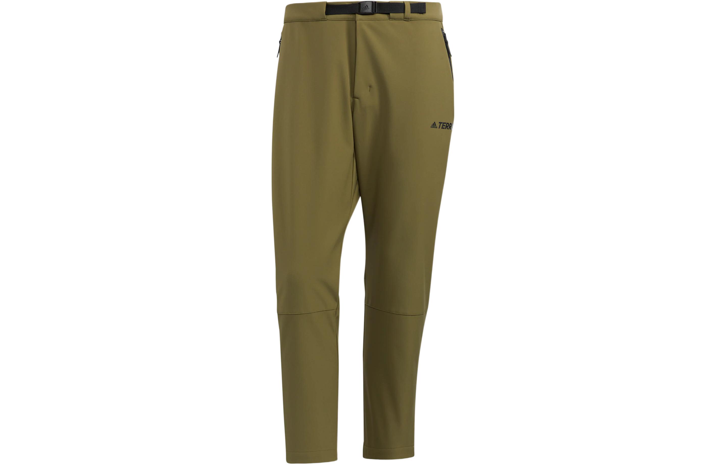 Adidas Brushed Pants Knitted Sweatpants Men s Army Green HM9720 XL
