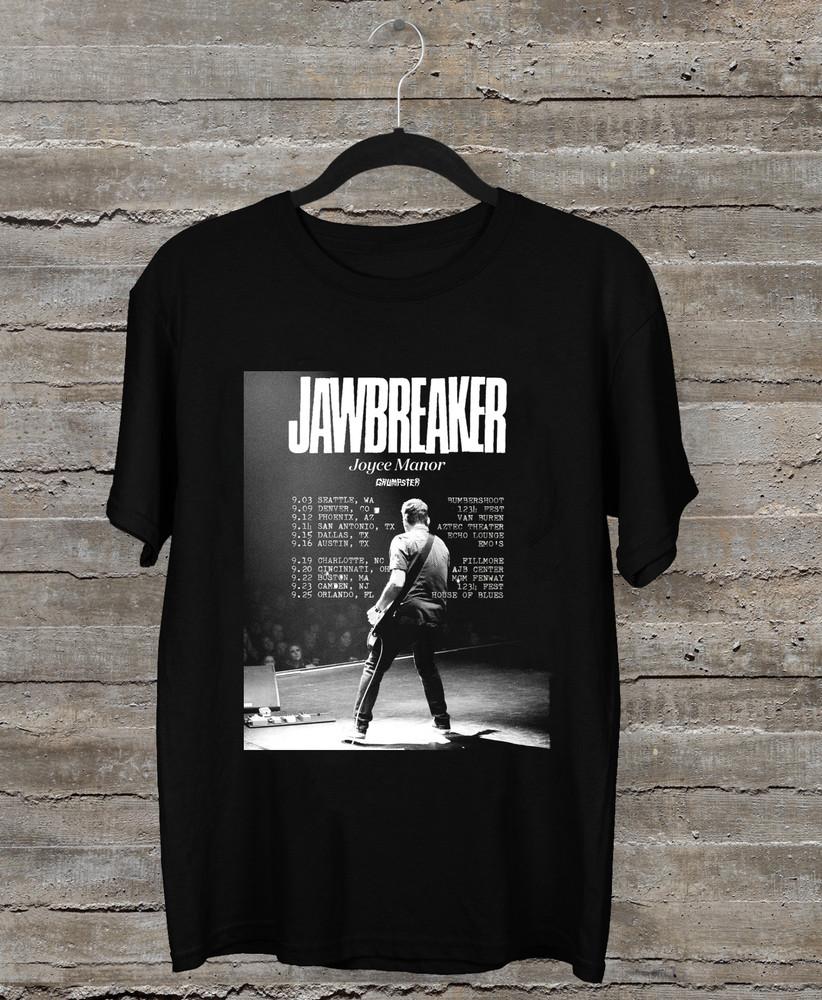 NEW Jawbreaker Band Tour Short Sleeve Cotton Black All Size Shirt OM627 Unisex T-Shirt S