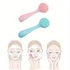Facial Brush, Facial Massage, Anti-Black, Portable Skincare Tools Facial Brush Silicone Brush Facial Cleansing Massage Brush
