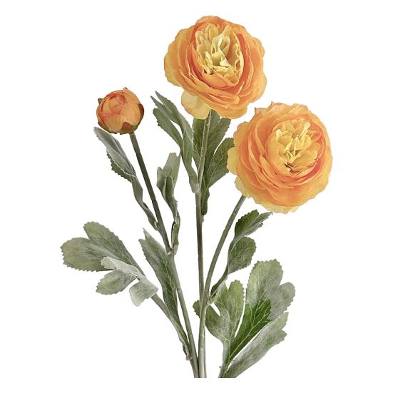 Faux Ranunculus Asiaticus Reusable Artificial Flower Fake Ranunculus Flower for Living Room Dining Table Centerpiece Farmhouse Decor