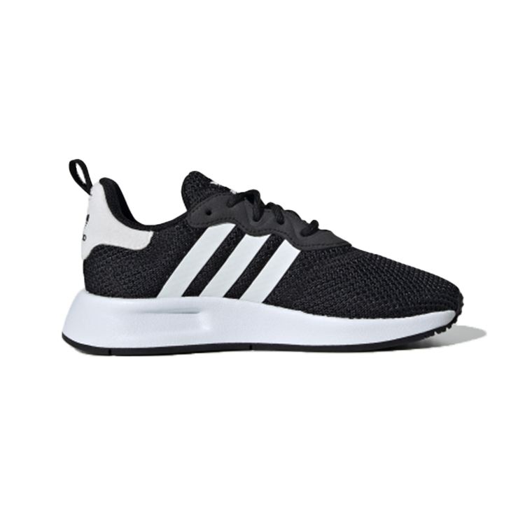 Adidas Originals X_PLR Fabric Non-Slip Breathable Low-Top Sports Casual Shoes Kids Sneakers Black White EF6091