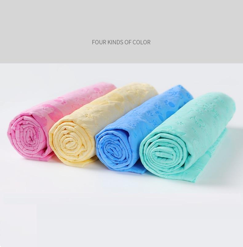 Asciugamano Assorbente per Cani Asciugamani da Bagno per Animali in Pelle Sintetica di Cervo Fortemente Assorbente Acqua Asciugamano Pulito Asciugamano Morbido da Bagno con Secchiello portaoggetti