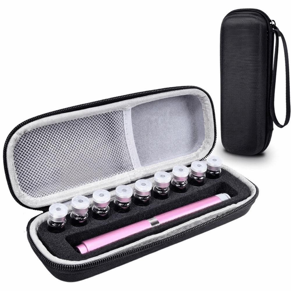 EVA Insulin Vial Storage Case 7/9/13 Slots Waterproof Insulin Vial Protector Wear-resistant Shockproof Insulin Organizer Travel
