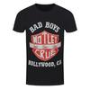 T-Shirt Motley Crue Bad Boys Rock Band Ufficiale Nera Nuova