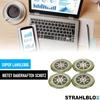 STRAHLBLOX 4 Pieces Radiation Protection Anti-radiation Sticker EMF Protection Blocker