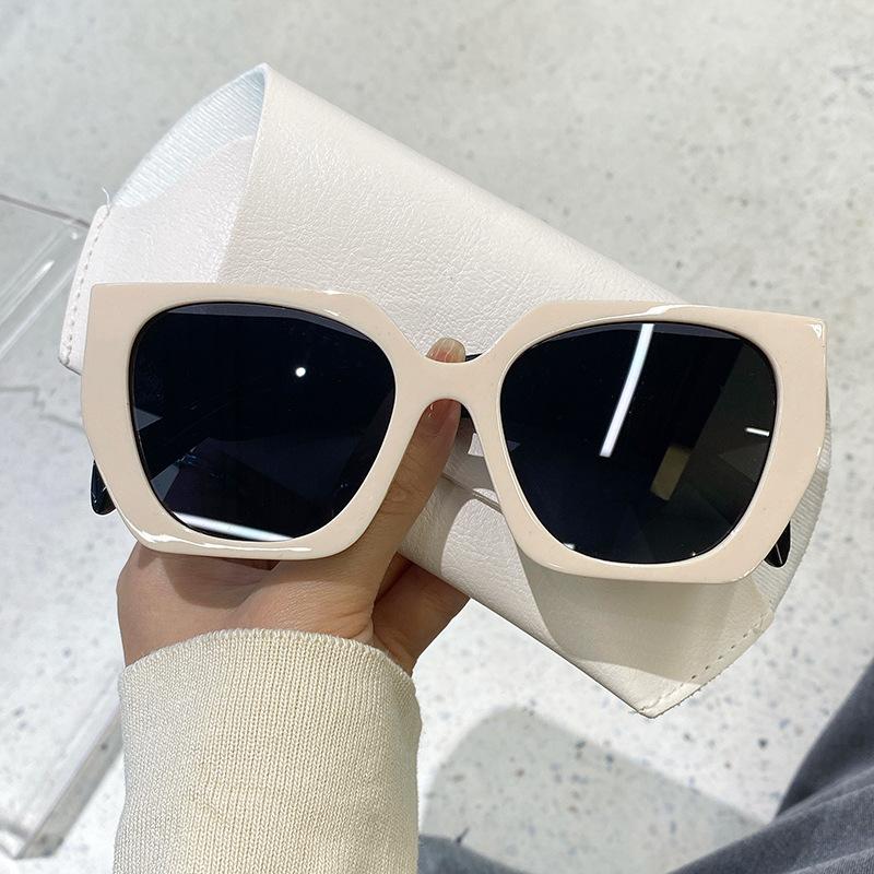 Personalized Polygonal Sunglasses Retro Sunglasses Go Out Sun Protection Street Shooting Men And Women
