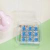 LED Keyboard Keycap Keyring Transparent Clicky Keycap Keyring Bag Charm Fidget Keyring Blue Switch Keyboard