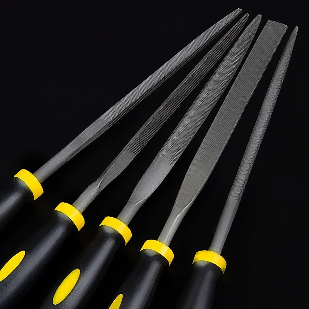 5Pcs/Set Grinding Rasp Needle File Sharpening Rasp Durable Hand File