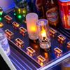 1-5pcs Car Ambient Night Light Holiday Home Decor Auto Interior Light 5V USB LED Flickering Candle Bulb Lamps Accessories