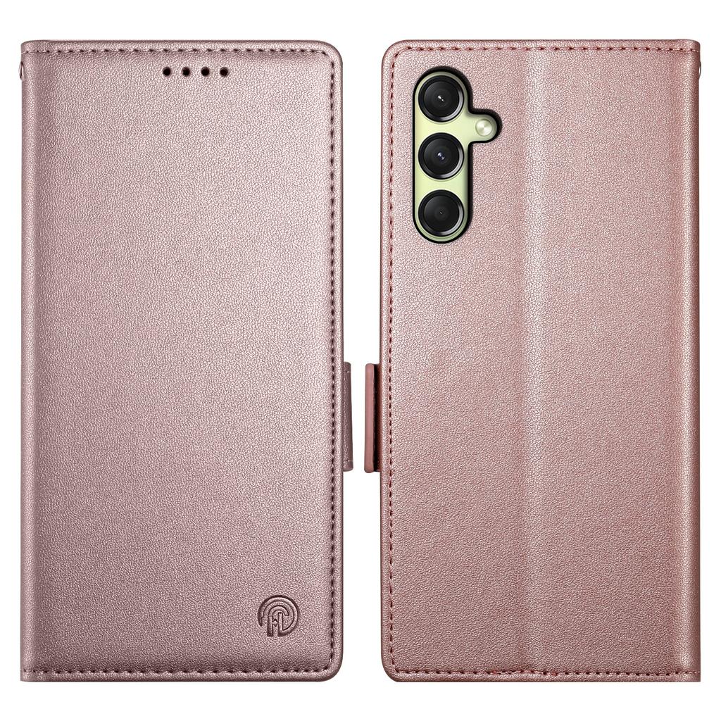 DF-010 For Samsung Galaxy A16 5G/A16 4G Stand Case PU Leather Wallet Phone Cover