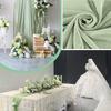 Arch Drapery Tulle Curtains Outdoor Wedding Arch Background Party Photography Veil