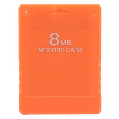 Pro PS2 8MB paměťová karta Plug and Play FMCB1.966 Vysokorychlostní herní paměťové karty PříslušenstvíOranžové