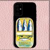Sardines Canned Phone Case For Samsung S25,S24,S21,S22,S23,S30,Ultra,S20,Plus,Fe,Lite,Note,10,9,5G Black Cover