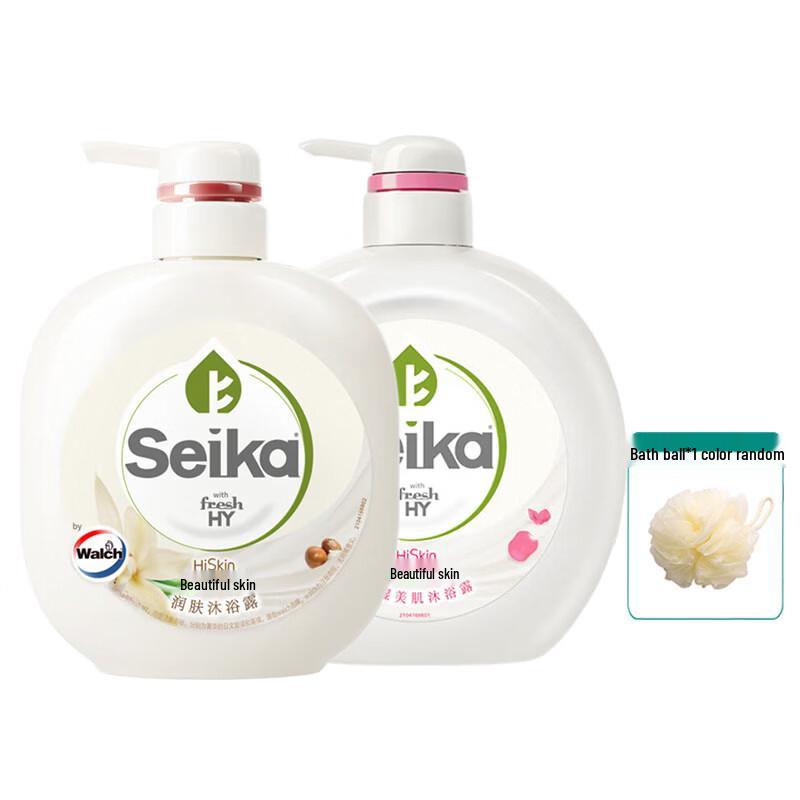 Walch Shea Butter & Rose Moisturizing Body Wash Set