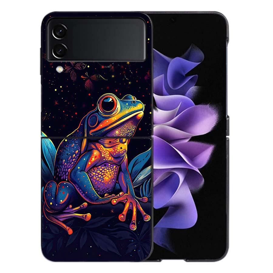 

Почему лягушки важны Чехол для Samsung Z Flip7 6 Galaxy Чехол Ударопрочный Z Flip5 Z Flip3 4 5G Жесткий Чехол Телефон ТПУ ПК Жесткий Fu Galaxy Z Flip 6 5G