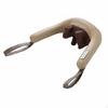 KX602 Neck and Shoulder Massager, Mechanical Kneading, Human Hand Simulation, Heated Beige