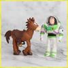 Pixar 7Pcs Toy Story 4 Action Figures Woody Jessie Buzz Lightyear Forky Pig Bear Figurine Model Doll Kids Christmas Gift
