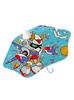 Children's Waterproof Umbrella Cover with Straight Handle, Rounded Wheels, Suitable for Boys and Girls in Kindergarten and Elementary School, Cartoon