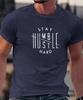 Summer Casual Men's T-Shirt Daily Outdoor Loose Comfortable Short Sleeves Fashionable Street Style Gradient Color Top Tees