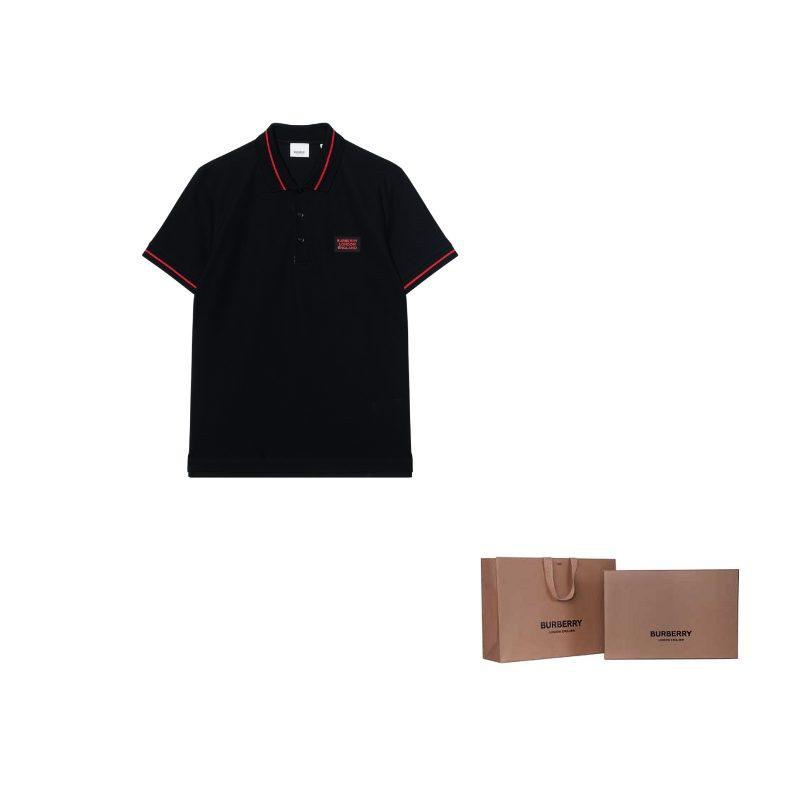 Burberry Hombre Polo Grenford Negro 80259721