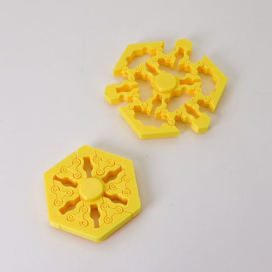 Rozkládací Fidget Spinner Hračka Úleva od Stresu Úzkosti Bistabilní Stav Gyroskop Přenosný Cestovní Prstový Bifurkační Gyroskop Senzorická Rotující Hračka
