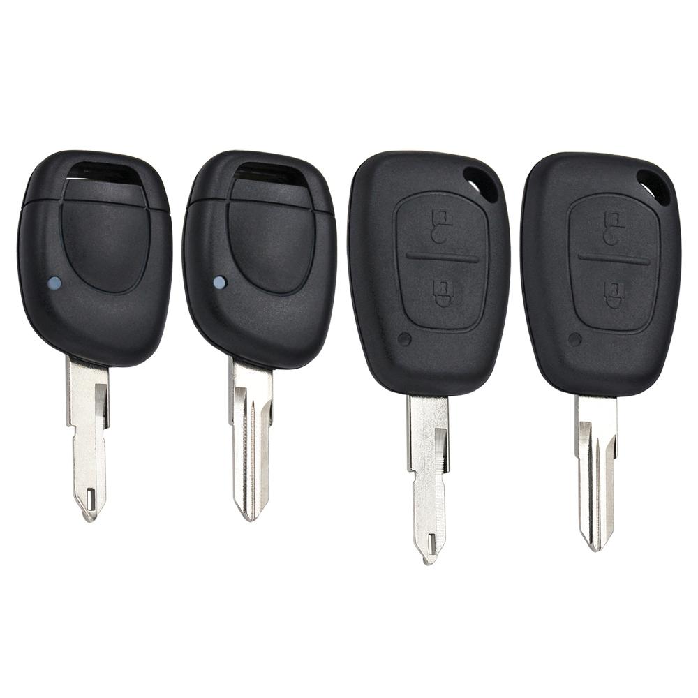 YOUBBA Remote Car Key 1 /2B for Renault Clio II Master Twingo Kangoo ID46/PCF7946 Transponder Chip 434Mhz NE73 VAC102 Blade Key
