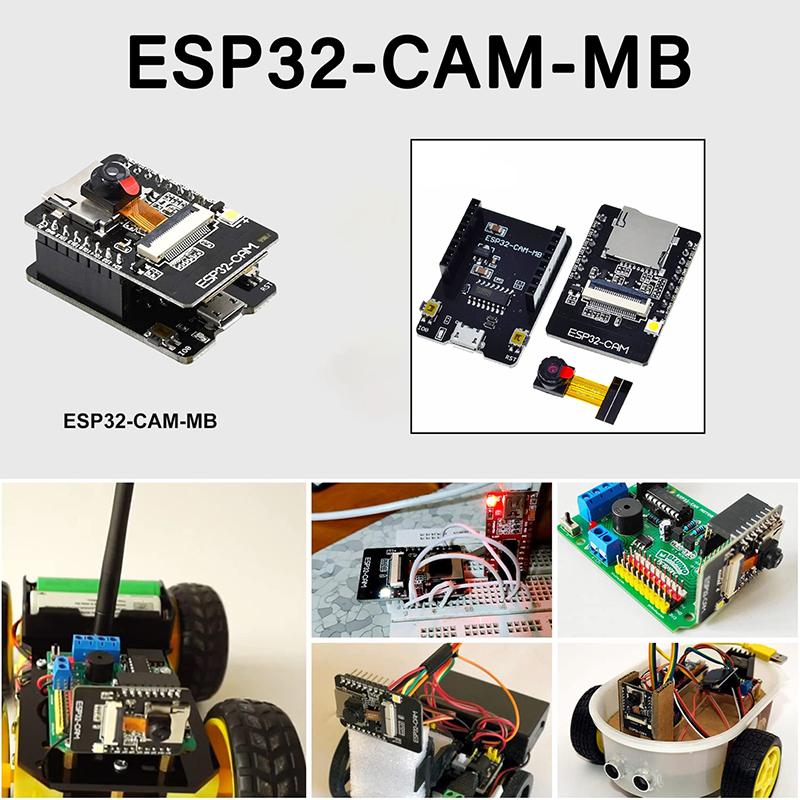 ESP32-CAM /ESP32-CAM-MB WIFI Bluetooth Development Board CH340G OV2640 Kamera