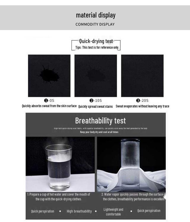 Men's 2023 Summer Loose Fit Quick-Dry Sports Two-Piece Set