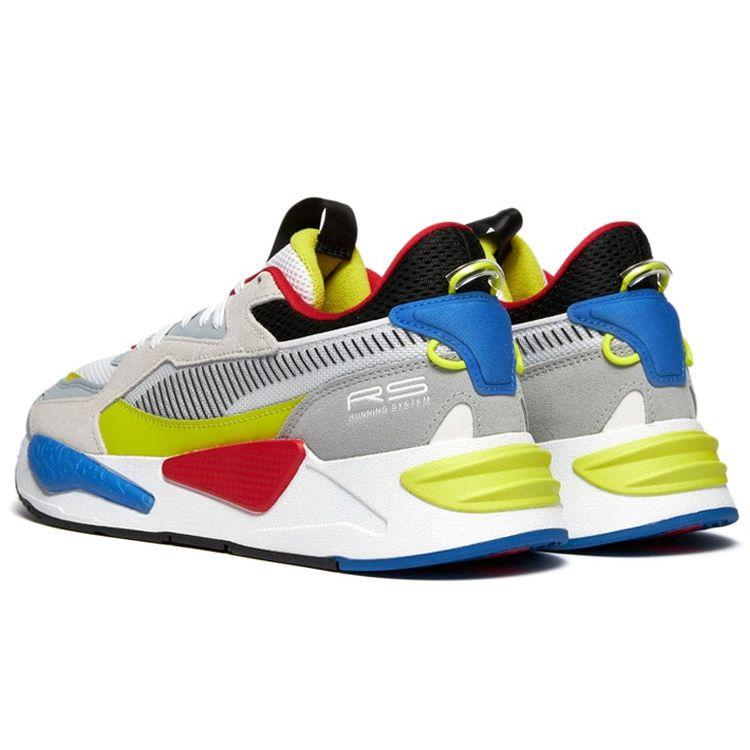 PUMA RS-Z Men White Glacial Blue Yellow 381640-05