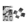 4 Attachment Comb Set for Wahl with Metal Backed Cutting Guide 3mm 6mm 9mm 12mm