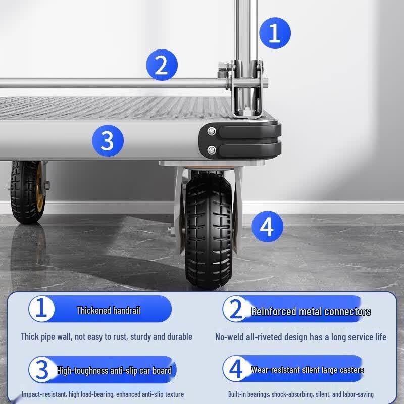 Lilang Steel Platform Folding Hand Truck