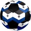 SIZE 5 Hamburger SV Soccer Ball Colorful All Ages Machine Stitched PVC Competition Ready Durable High-Bounce