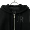 John Richmond Hooded Stajan 16 Black Series Quilted Lining Men's Used