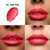 Colors Queen Color Stay Matte Lipstick | Highly Pigmented with Smooth One Swipe Application | Smudge Proof |  (08 - Baby Pink, 2.1g)