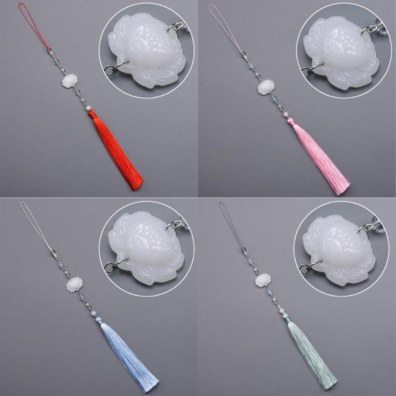 Hanfu Tassels Pendant Versatile Waist Pendants Imitation Jade Charm Adornment