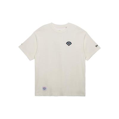 New Era Board Game Printed T-Shirt Unisex Tops Ivory 13789169