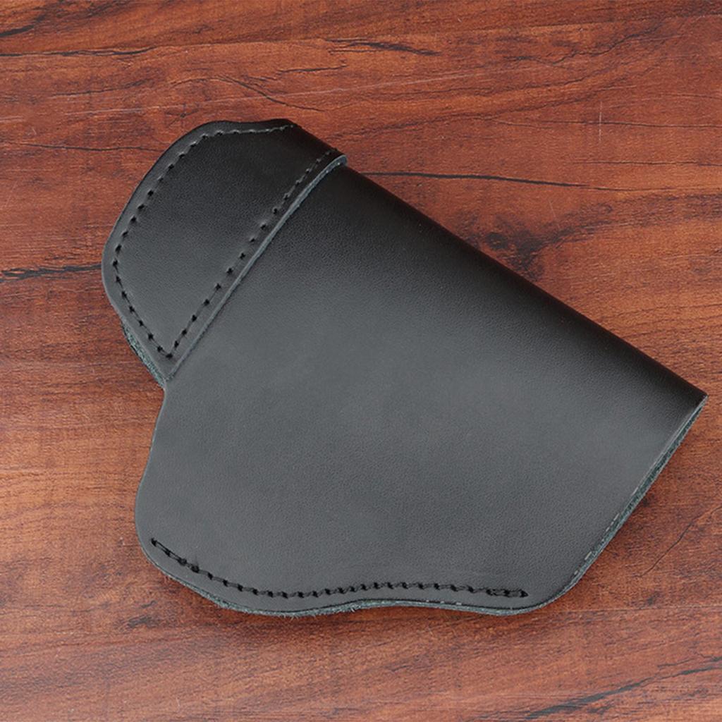 Leder Verdecktes Trageholster Outdoor Taktisches Jagdholster Linke/Rechte Hand Pistolenholster für Männer und Frauen