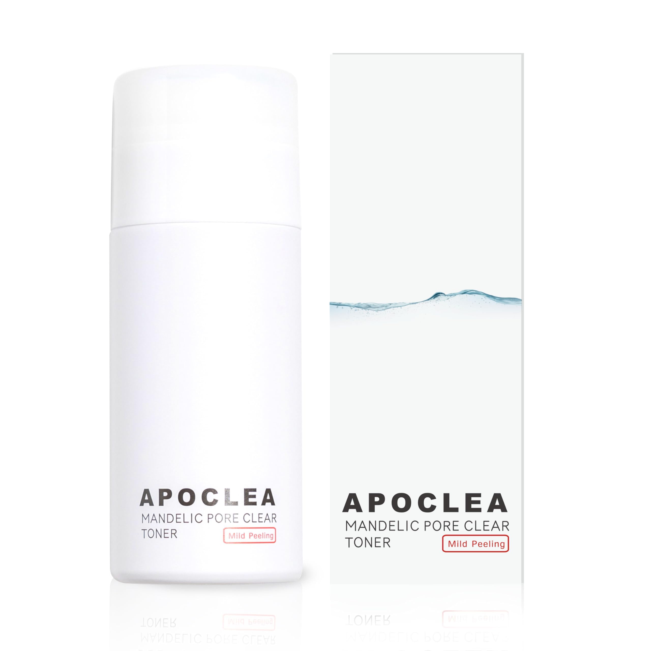 

очищает поры APOCLEA Mandelic Pore Clear Toner Carbonated Wiping Lotion 120 г Высокоувлажняющий, красивый, с грейпфрутовой миндальной кислотой [гладко и чисто]