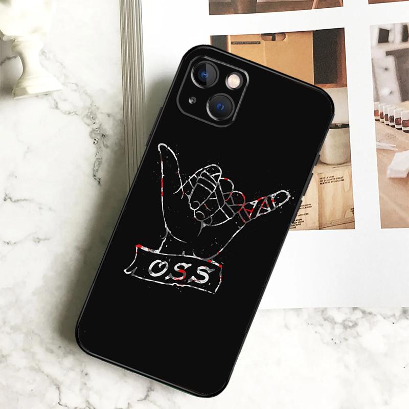 BJJ Brazilian Jiu Jitsu Case For iPhone 15 16 11 12 13 14 Pro Max 7 8 Plus XR X XS Max 12 13 Mini Back Cover